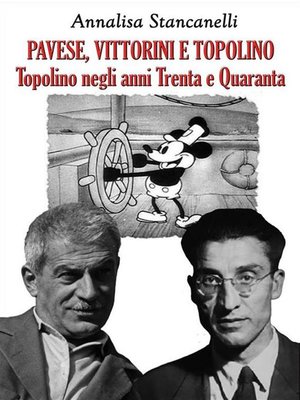 cover image of Vittorini Pavese e Topolino